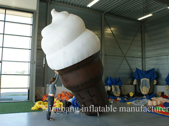 Inflatable Ice Cream Cone for Advertising